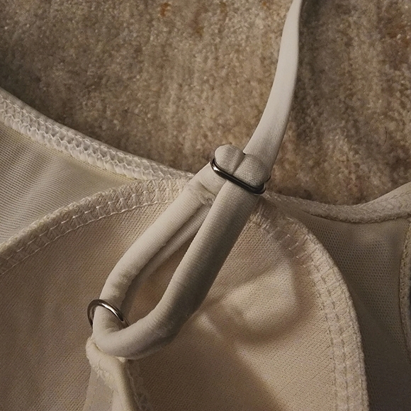 Classic Square Neck, Scoop Back Ruched One Piece Swimsuit/Body Suit - Picture 6 of 13